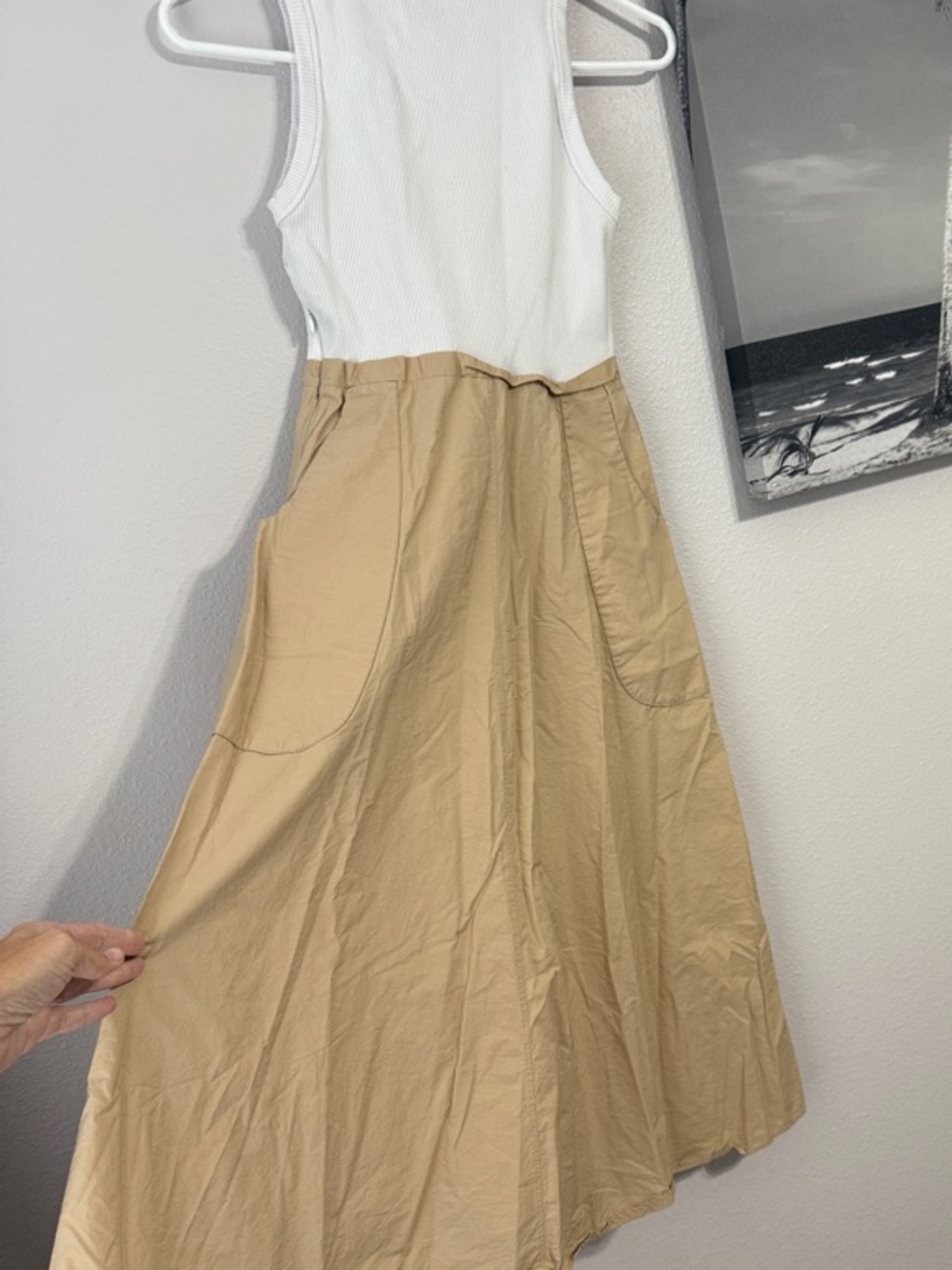 Zara Tank A-Line Maxi Dress Small - Picture 4 of 4
